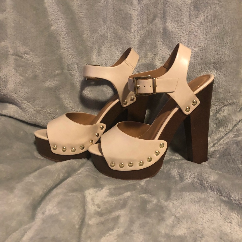 Beige Heels